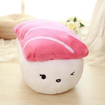 Sushi Doll Pillow Plush Sofa Pillow | Round Decorative Pillow