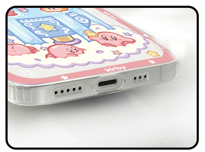 Japanese Aesthetic Transparent Shockproof Phone Case – City & Mount Fuji Design