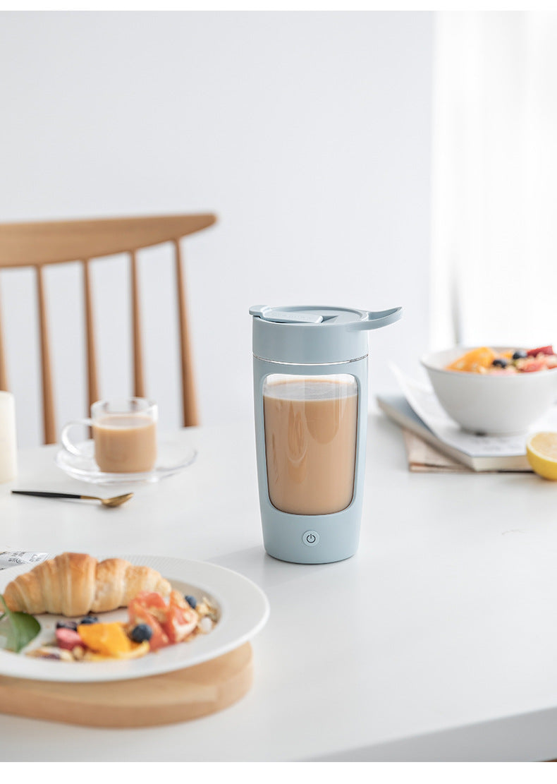 Sleek Electric Protein Shaker – Stylish Design in Multiple Colors