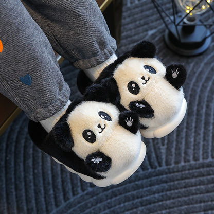 Cute Panda Plush Kids Slippers – Cozy and Warm Slippers for Winter