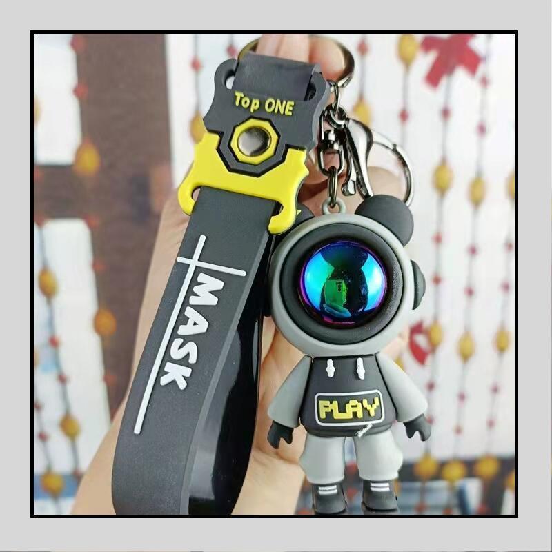 Bunny Keychain in Astronaut Outfit | Cute Rabbit Keychain