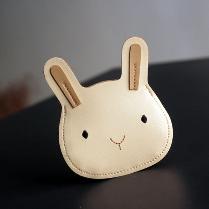 Cute Rabbit & Bear Kids Coin Purse with Shoulder Strap