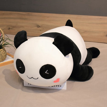 Cute & Large Panda Plush Toy Collection with Different Eye Expressions