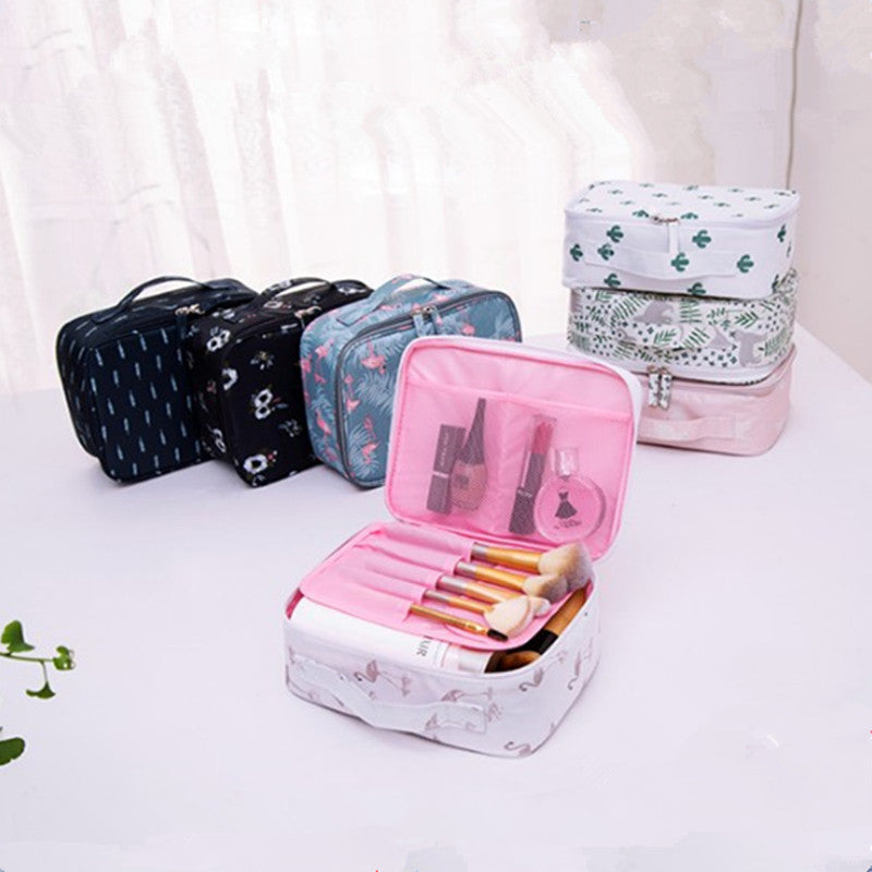 Travel cosmetic bag portable storage bag portable business travel portable small lady mini cosmetic case bag wash bag