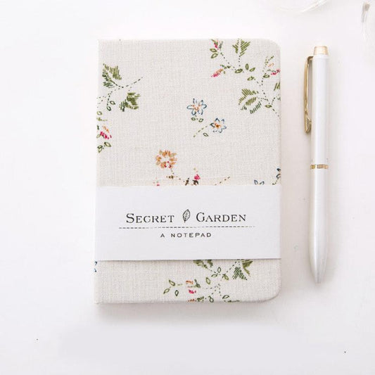 Floral & Minimalist Cloth Journals for Students with Soft Covers