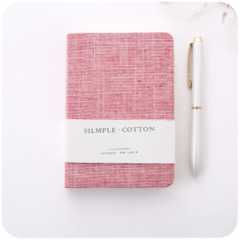 Floral & Minimalist Cloth Journals for Students with Soft Covers