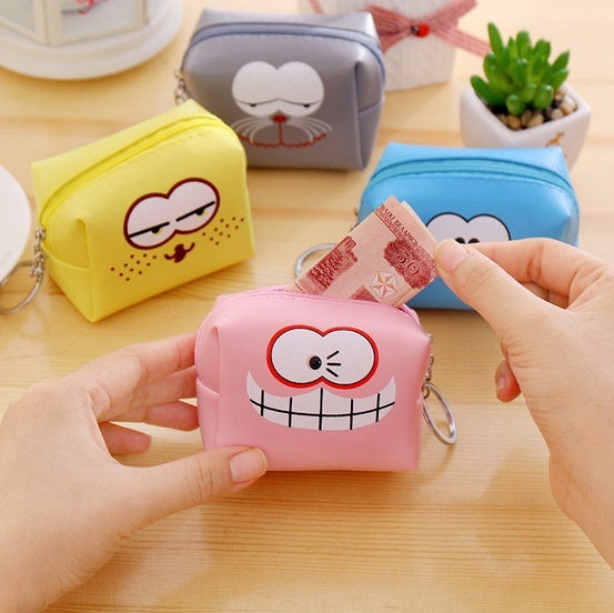 Colorful Mini Coin Purse – Cute Designs in Multiple Variants