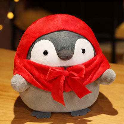 Adorable Penguin Plush Toy in Animal-Themed Costumes - 4 Variants