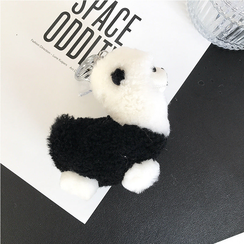 Cute Little Alpaca Plush Keychain