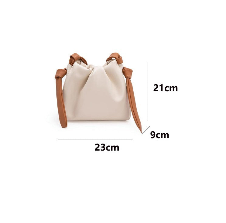 Fashion Color Contrast Over the Shoulder Bag for Women