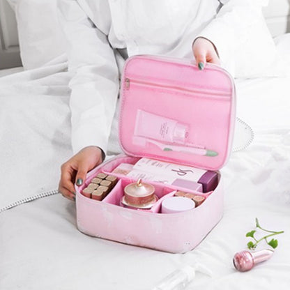 Travel cosmetic bag portable storage bag portable business travel portable small lady mini cosmetic case bag wash bag