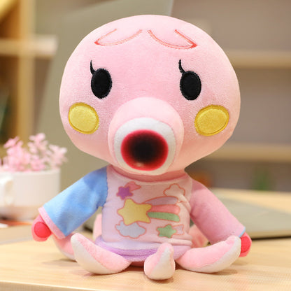 Colorful Animal Crossing Plush Toys in Cute Outfits – Bunny, Bear & More