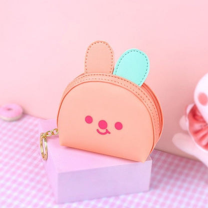 Cute Animal Coin Purse with Zipper – Vibrant Colors & Playful Designs