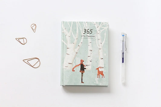 Charming Hard Cover Notebooks in Artistic and Cute Designs