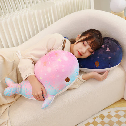 Chubby & Starry Sky Patterned Whale Plush Toy