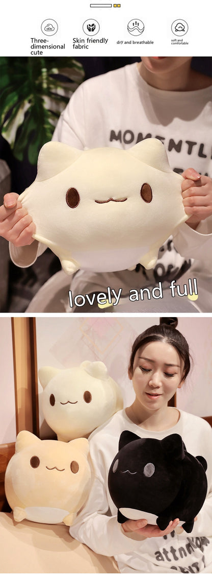 Round and Large Cute Stuffed Cat Toy