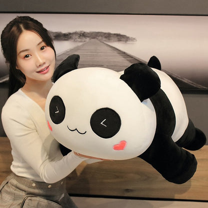 Cute & Large Panda Plush Toy Collection with Different Eye Expressions