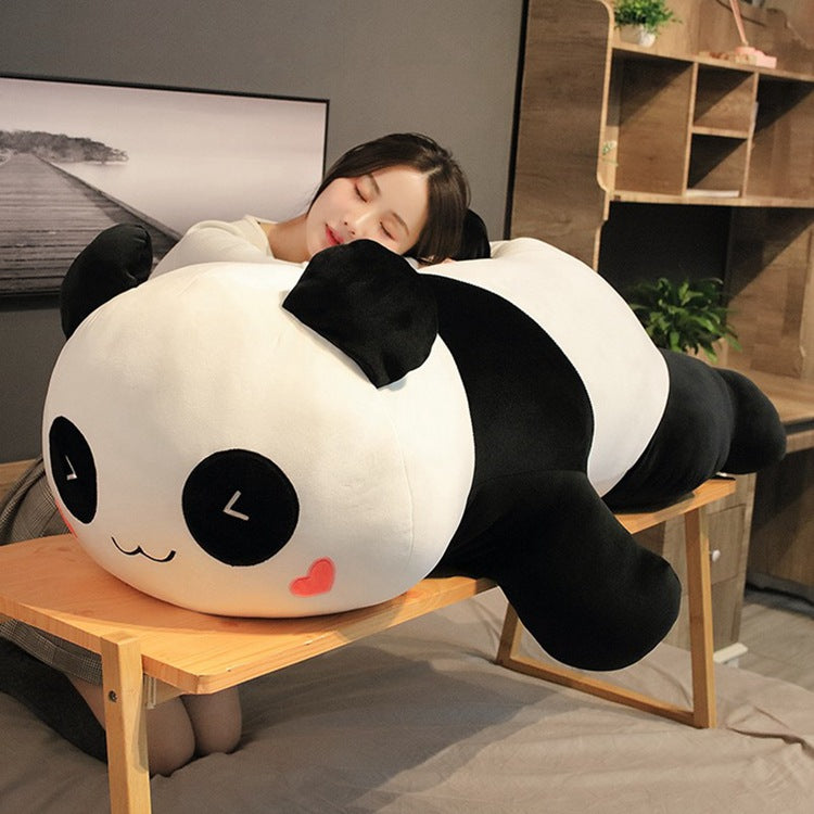 Cute & Large Panda Plush Toy Collection with Different Eye Expressions