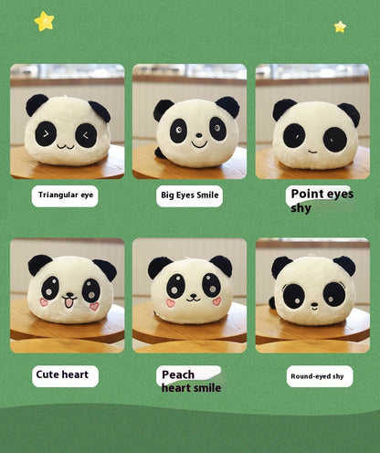 Cute & Large Panda Plush Toy Collection with Different Eye Expressions