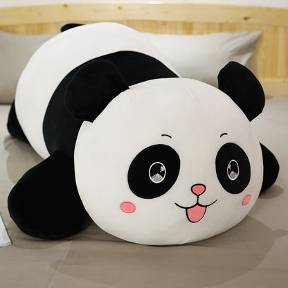 Cute & Large Panda Plush Toy Collection with Different Eye Expressions