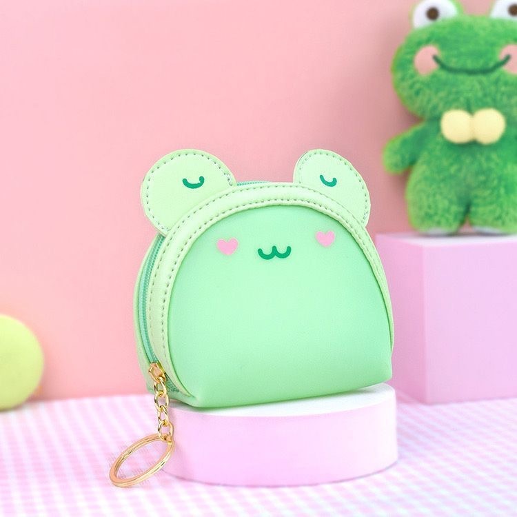 Cute Animal Coin Purse with Zipper – Vibrant Colors & Playful Designs