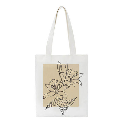 Fashionable Floral Tote Bag | Shoulder Tote Bag