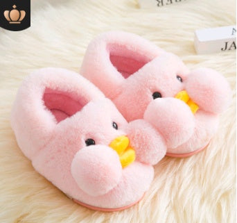 Cute Plush Duck Winter Slippers for Kids – Cozy and Fun Designs