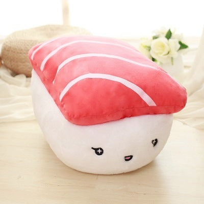 Sushi Doll Pillow Plush Sofa Pillow | Round Decorative Pillow