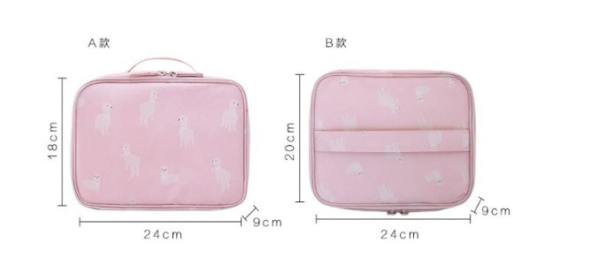 Travel cosmetic bag portable storage bag portable business travel portable small lady mini cosmetic case bag wash bag