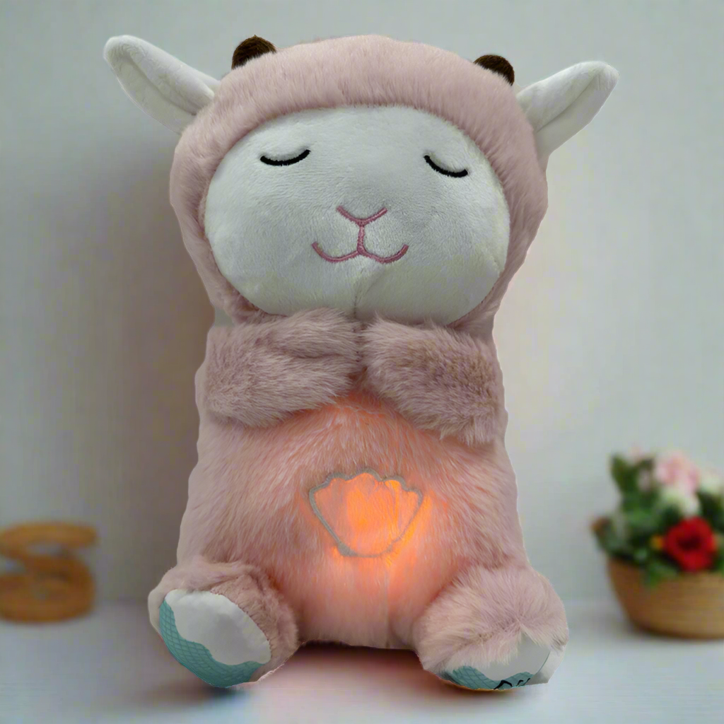 Musical Lamb Plush Toy | Cute Soothing Plushie