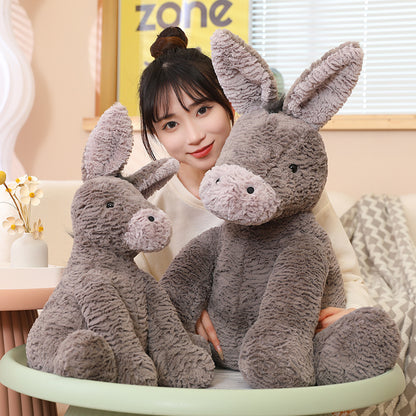 Donkey Plush Toy - Large Cute Plushie