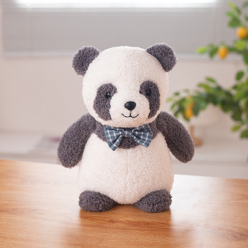 Small & Charming Animal Plush Toys with Bow Ties – Perfect Birthday Gifts