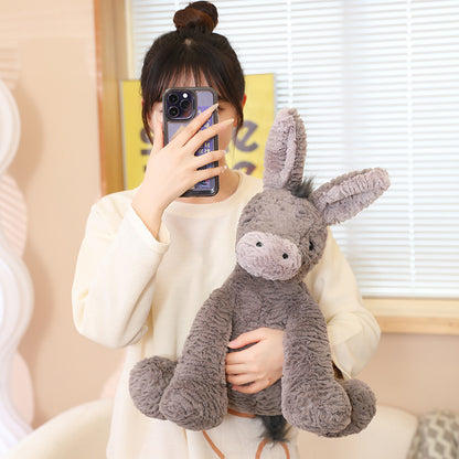 Donkey Plush Toy - Large Cute Plushie