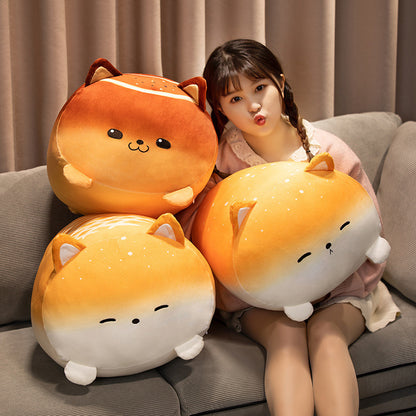 Chubby Bread Cat Plush Pillow