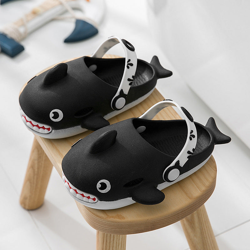 Vibrant Shark Slippers for Kids – Fun Summer Home Footwear