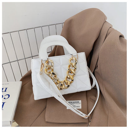 Sweet Rhombus Shaped Small Chain Bag for Women