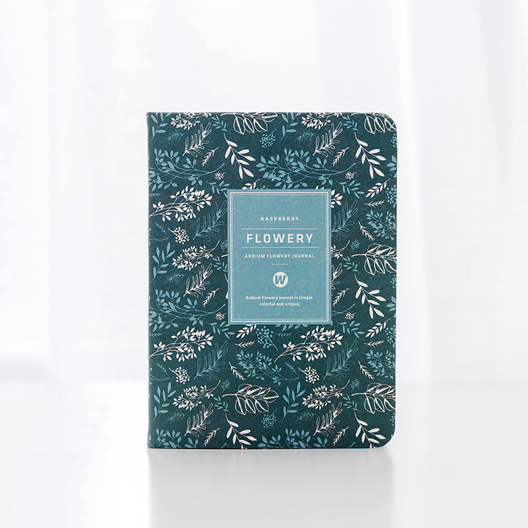 Flowery Cute Diary with Pastel Designs in Multiple Colors