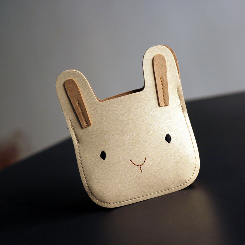 Cute Rabbit & Bear Kids Coin Purse with Shoulder Strap