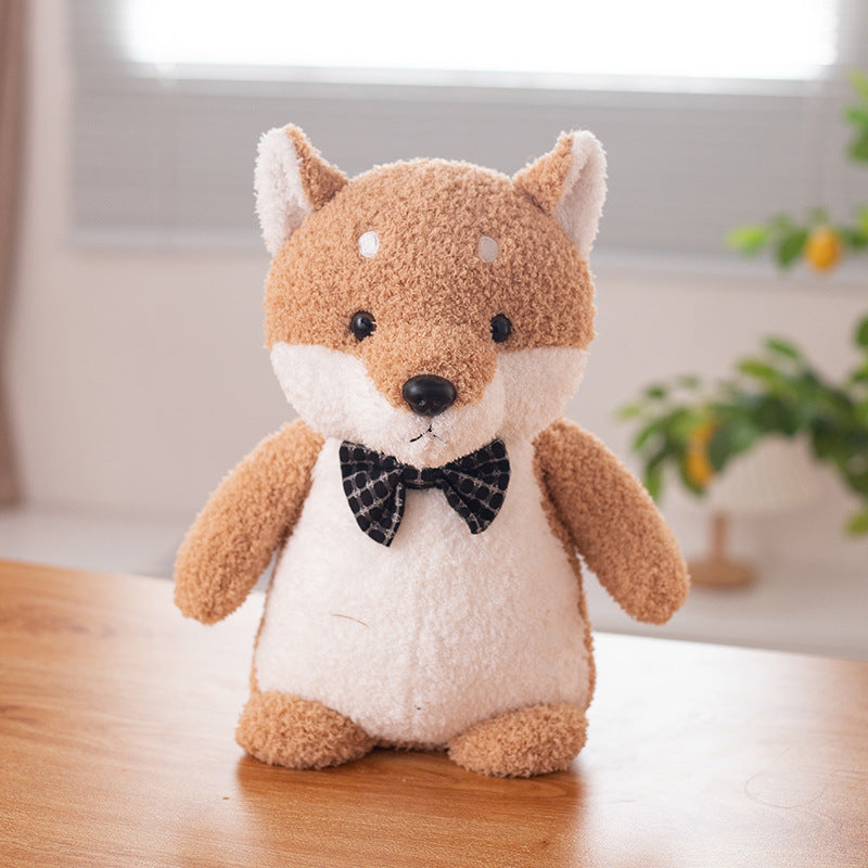 Small & Charming Animal Plush Toys with Bow Ties – Perfect Birthday Gifts