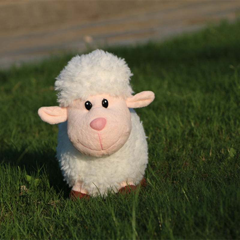 Adorable Cartoon Sheep Plush Toy – Soft Small Cute Plushie