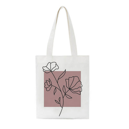 Fashionable Floral Tote Bag | Shoulder Tote Bag