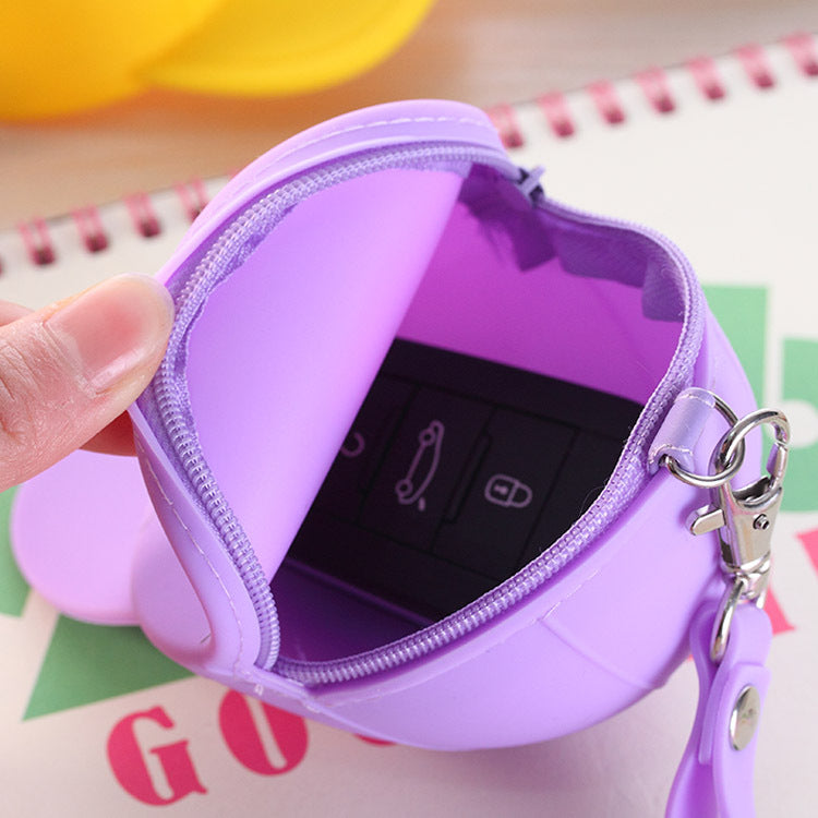 Cute Silicone Baseball Cap Coin Purse in Bright Fun Colors