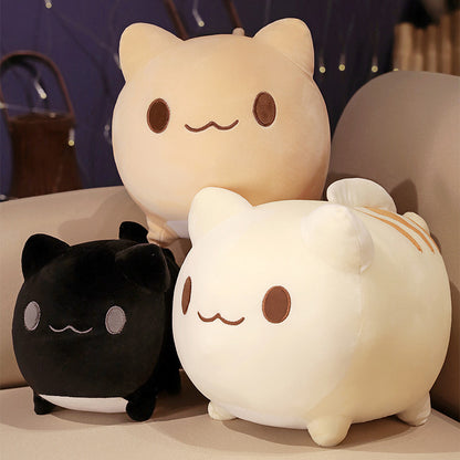 Round and Large Cute Stuffed Cat Toy