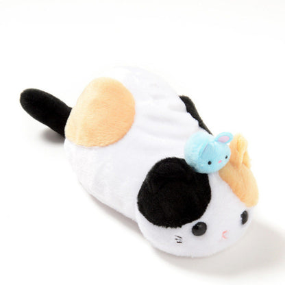 Adorable Cat Plush Pencil Cases with Bowtie – 5 Soft Variants