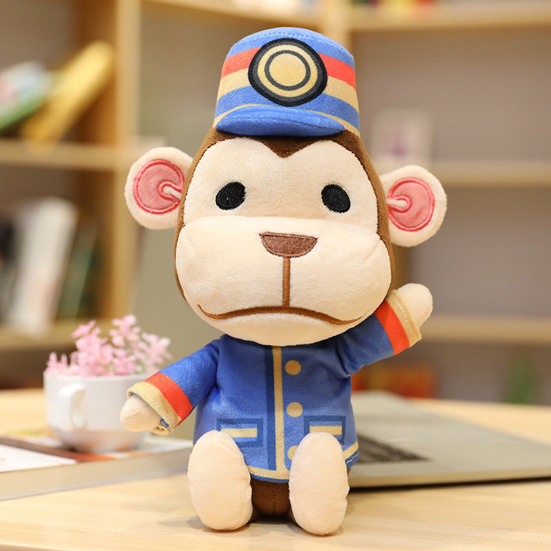 Colorful Animal Crossing Plush Toys in Cute Outfits – Bunny, Bear & More