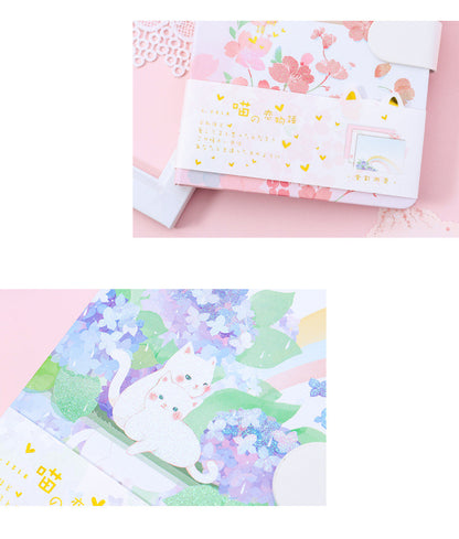 Japanese Cartoon Student Diary with Cute Designs & Magnetic Closure