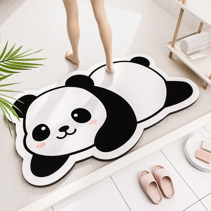 Charming Animal Collection Bathroom Mats | Cute Non-Slip Door Mat