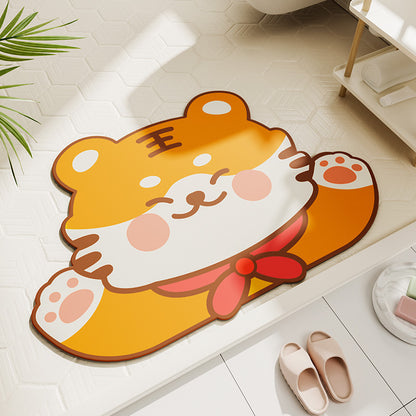 Charming Animal Collection Bathroom Mats | Cute Non-Slip Door Mat