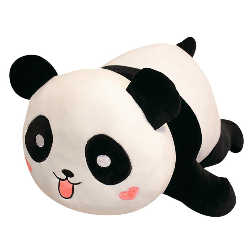 Cute & Large Panda Plush Toy Collection with Different Eye Expressions