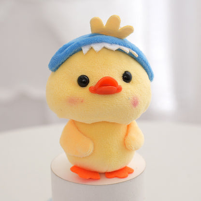 Small Duck Plush Toy - Cute Schoolbag Charm